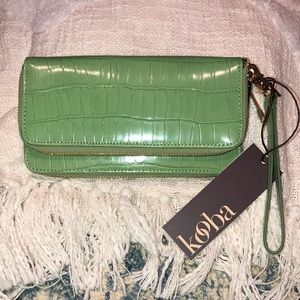 Kooba Double Zip Wristlet Clutch